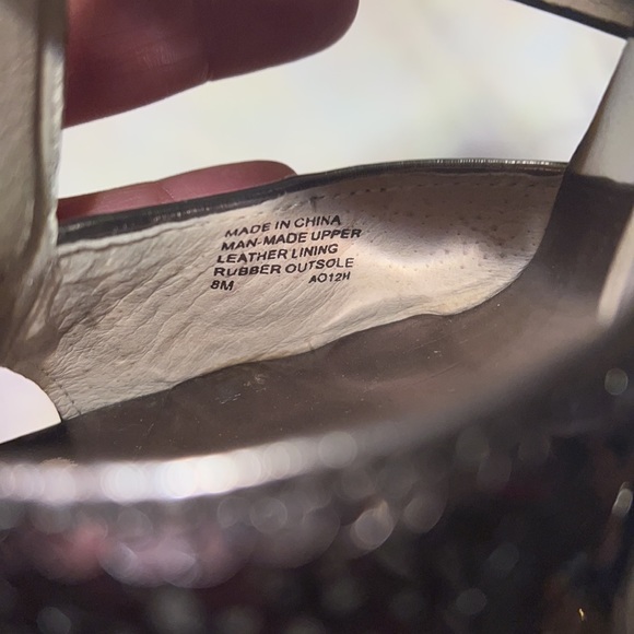 Michael Korea Sequin Metallic Heels - Picture 8 of 8